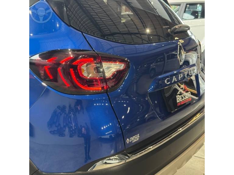RENAULT - CAPTUR 1.3 ICONIC 16V TURBO FLEX 4P AUTOMÁTICO - 2021/2022 - AZUL - R$ 109.900,00