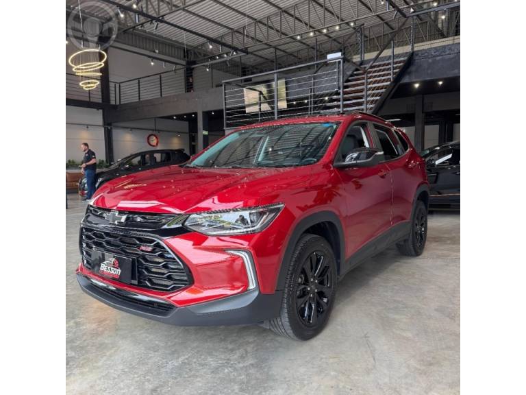 CHEVROLET - TRACKER 1.2 12V RS TURBO FLEX 4P AUTOMÁTICO - 2023/2024 - VERMELHA - R$ 136.900,00