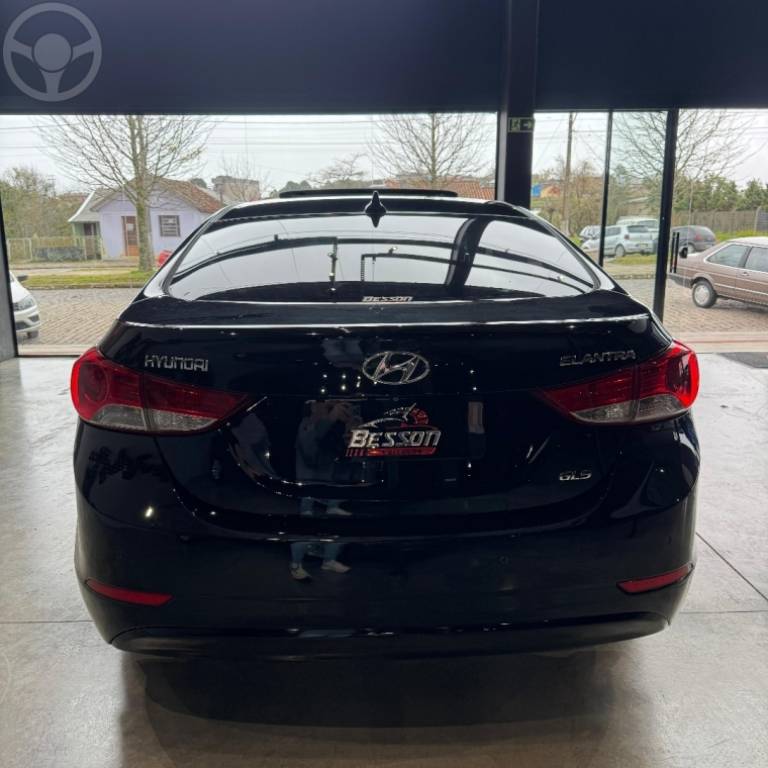 HYUNDAI - ELANTRA 1.8 GLS 16V 4P AUTOMÁTICO - 2012/2013 - PRETA - R$ 69.900,00