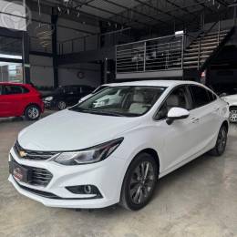 CHEVROLET - CRUZE 1.4 TURBO LTZ 16V FLEX 4P AUTOMÁTICO - 2017/2018 - BRANCA - R$ 91.900,00