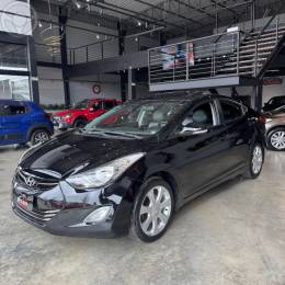 HYUNDAI - ELANTRA 1.8 GLS 16V 4P AUTOMÁTICO - 2012/2013 - PRETA - R$ 69.900,00