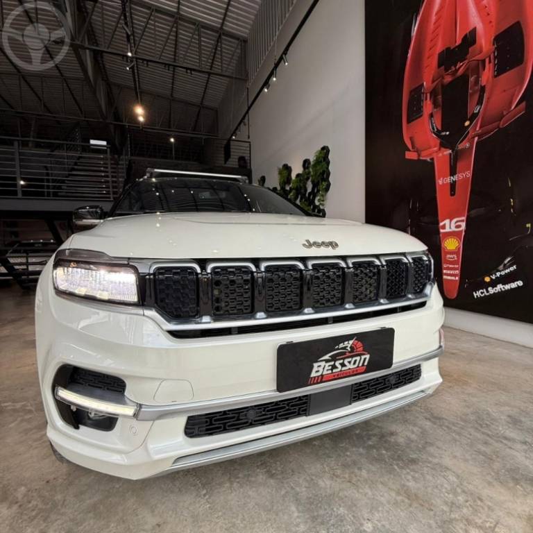 JEEP - COMMANDER 2.0 OVERLAND TD380 4X4 TURBO DIESEL 4P AUTOMÁTICO - 2022/2022 - BRANCA - R$ 199.900,00