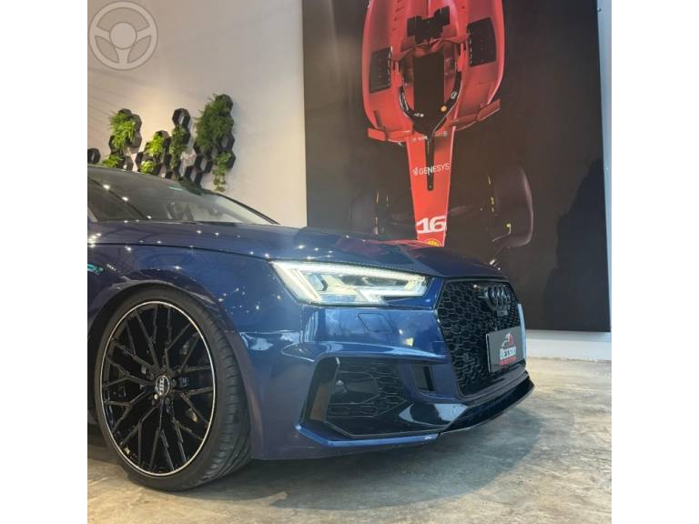 AUDI - A4 2.0 TFSI LAUNCH EDITION 4P S TRONIC - 2015/2016 - AZUL - R$ 119.900,00