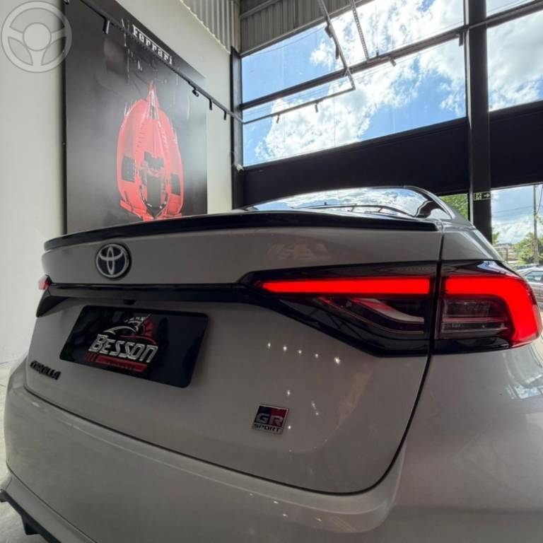 TOYOTA - COROLLA 2.0 GR SPORT 16V FLEX 4P AUTOMÁTICO - 2024/2024 - BRANCA - R$ 172.900,00