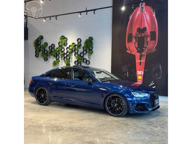 AUDI - A4 2.0 TFSI LAUNCH EDITION 4P S TRONIC - 2015/2016 - AZUL - R$ 119.900,00